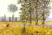 Claude Monet Fields in Spring oil